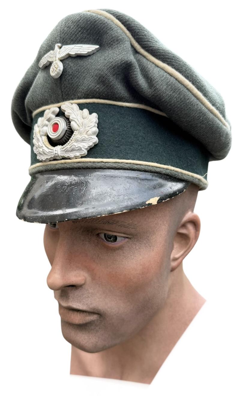 Wehrmacht Infantry NCO/Officers Visor Cap