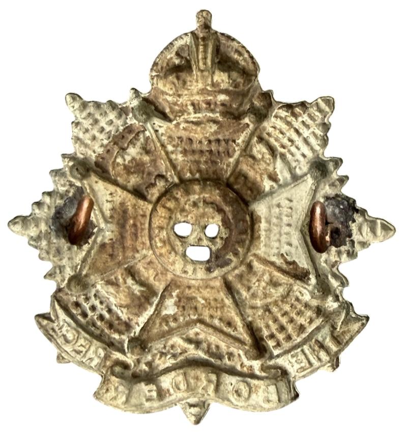 British WW2 The Border Regiment Cap Badge