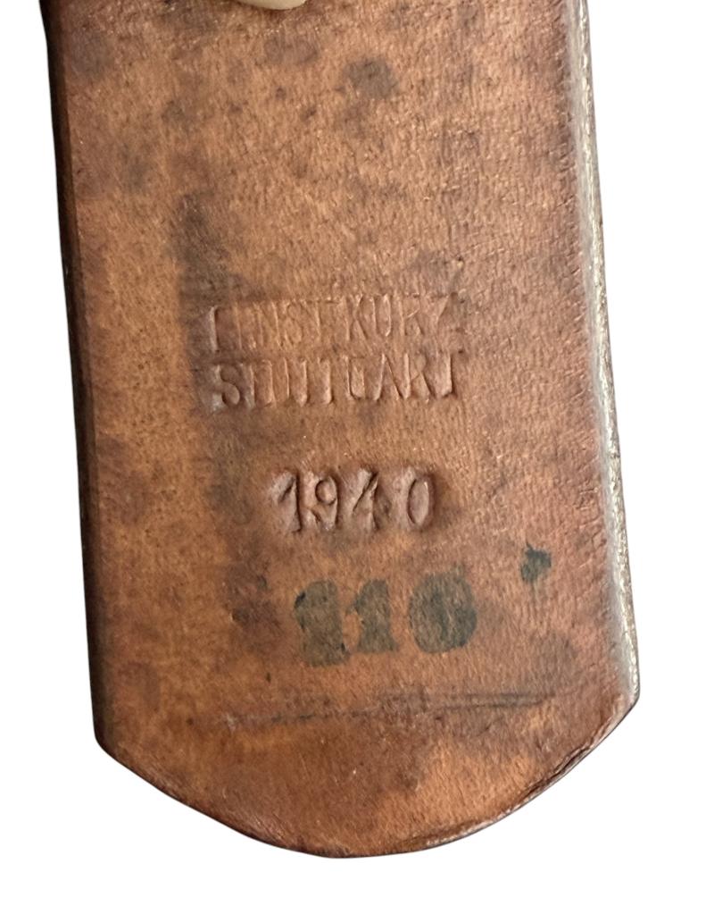Polizei Belt and Buckle