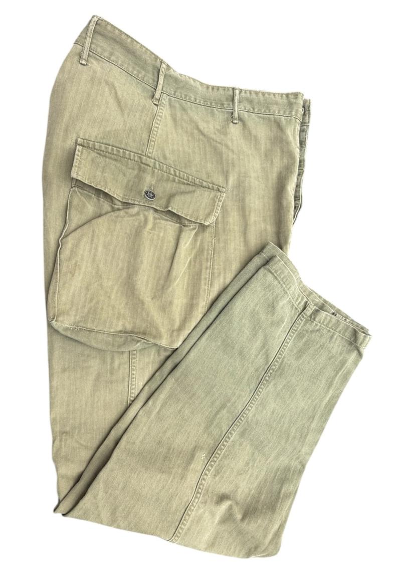 US WW2 HBT Combat Trousers
