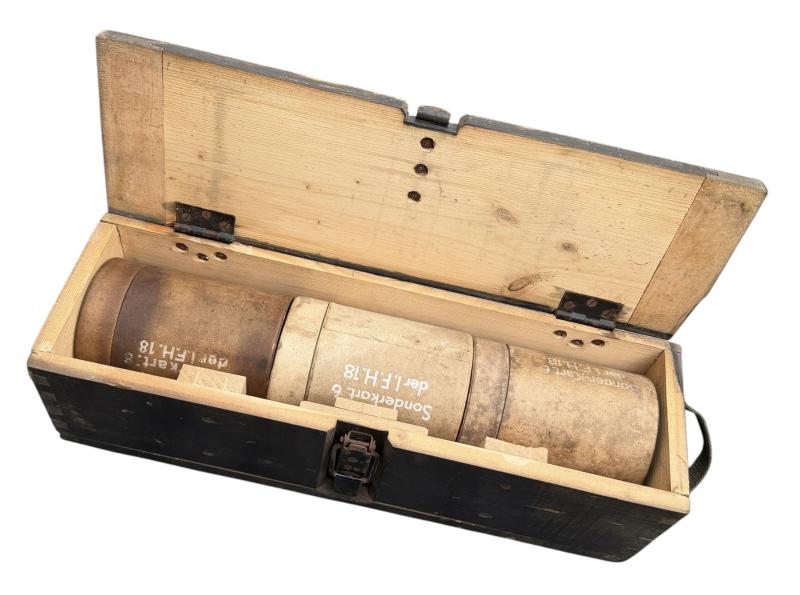 Wehrmacht Sonderkart. 6.L.F.H.18 Transport Case