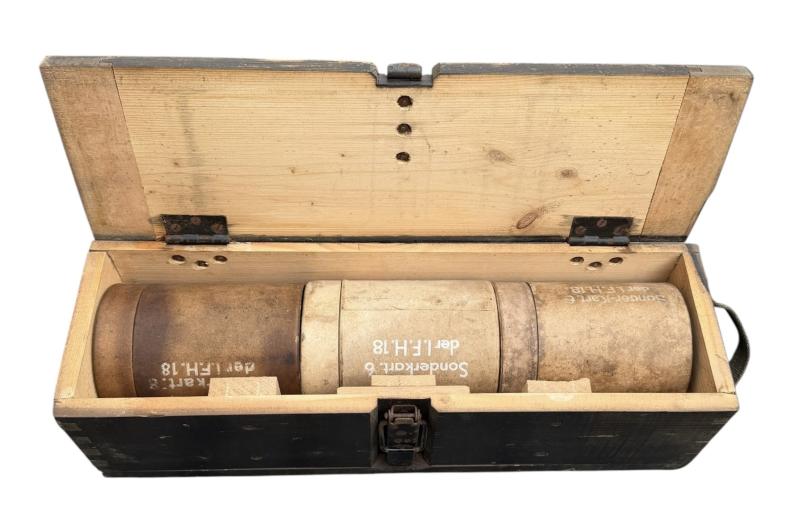 Wehrmacht Sonderkart. 6.L.F.H.18 Transport Case