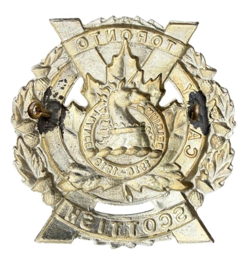 Canadian WW2 Toronto Scottish Regiment Cap Badge