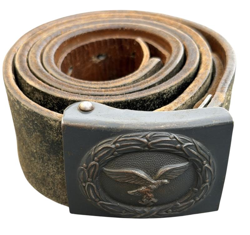 Luftwaffe Belt and metal Luftwaffe Belt Buckle