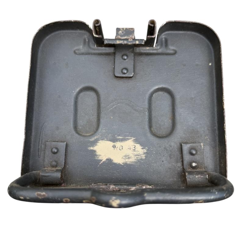 Very nice used MG34/42 Machinegun ammunition drums in carrying frame.