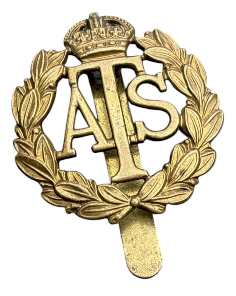 British WW2 ATS Auxiliary Territorial Service Cap Badge