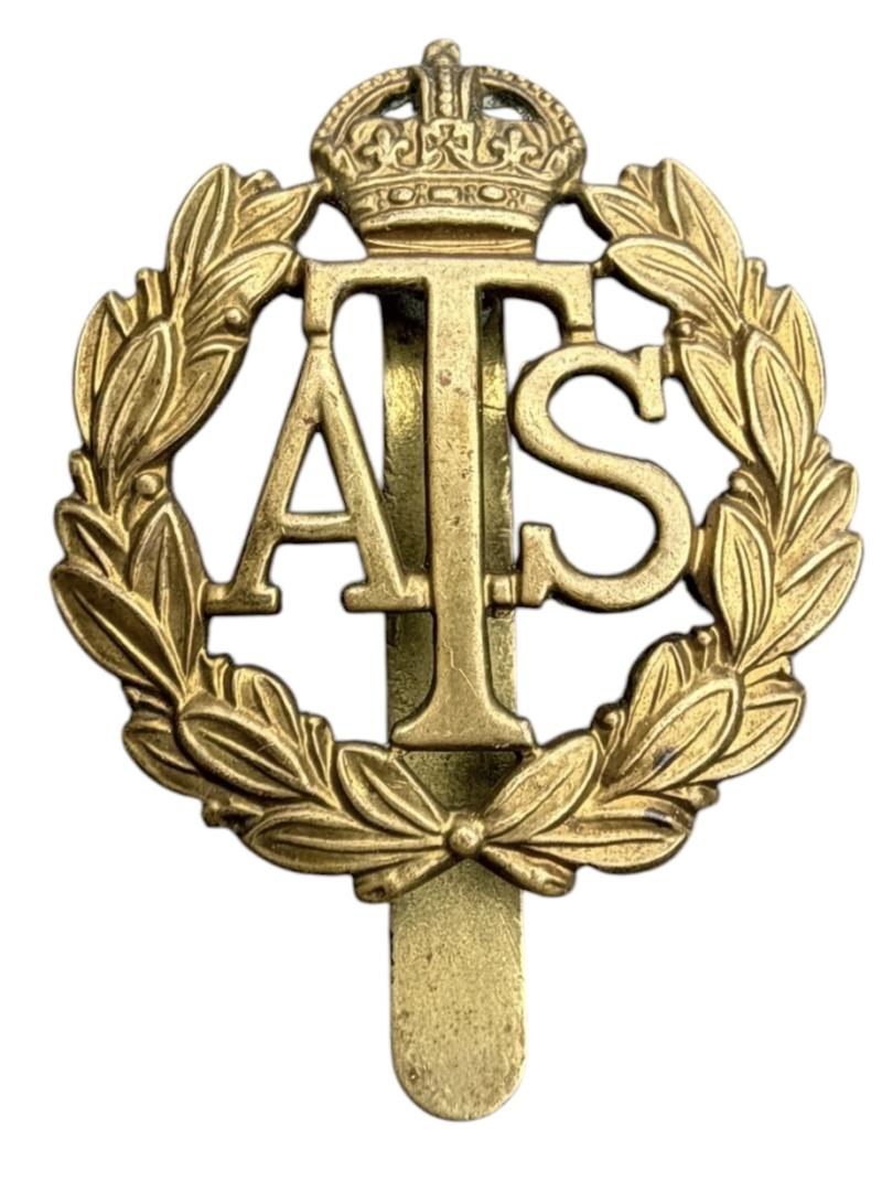 British WW2 ATS Auxiliary Territorial Service Cap Badge