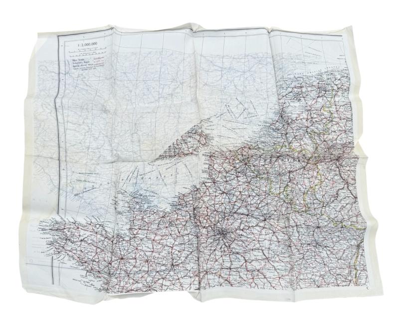 British/US WW2 Silk Escape Map “Holland”