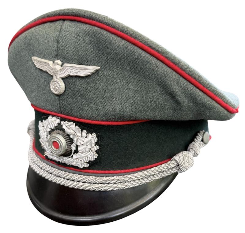 Wehrmacht Artillery Officers Visor Cap