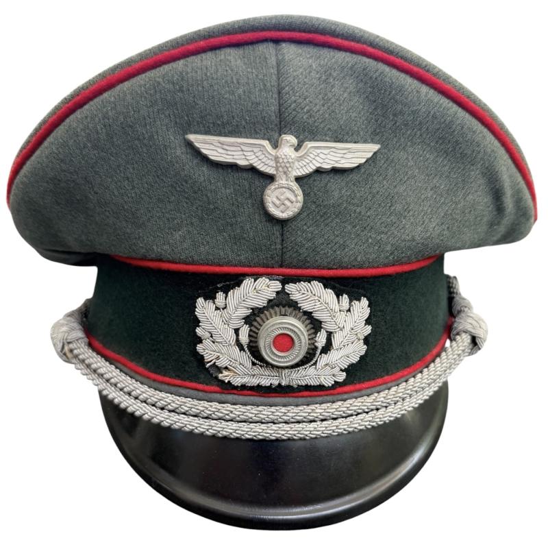 Wehrmacht Artillery Officers Visor Cap