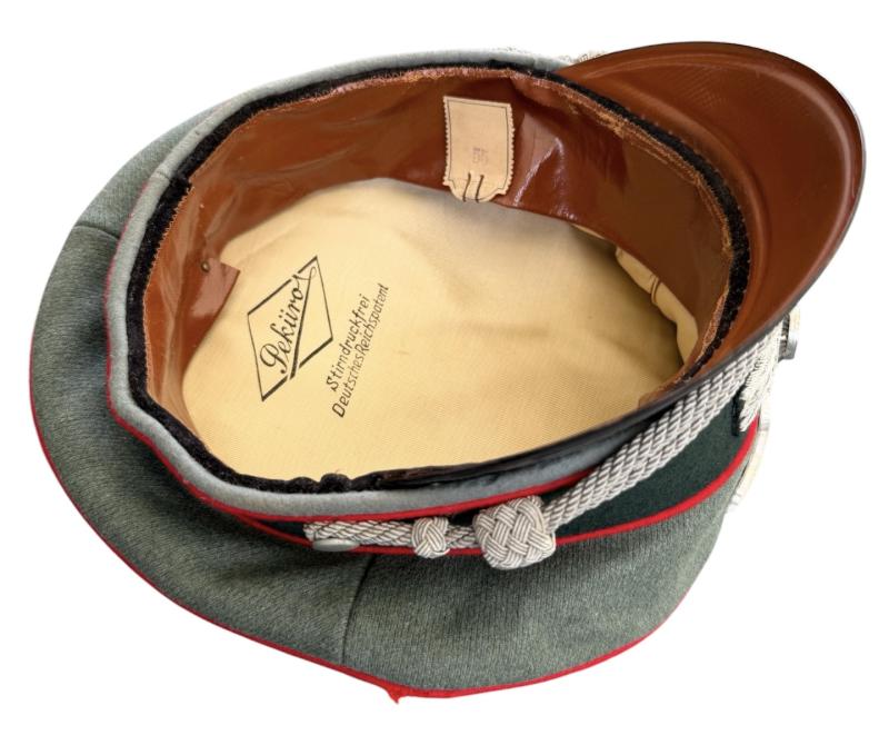 Wehrmacht Artillery Officers Visor Cap