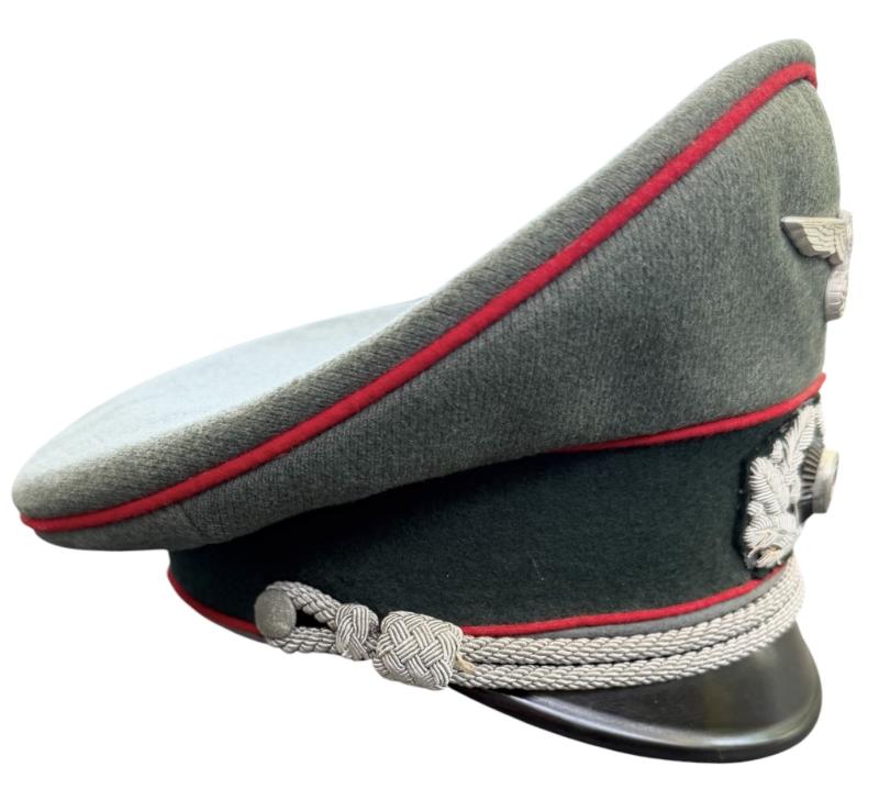 Wehrmacht Artillery Officers Visor Cap