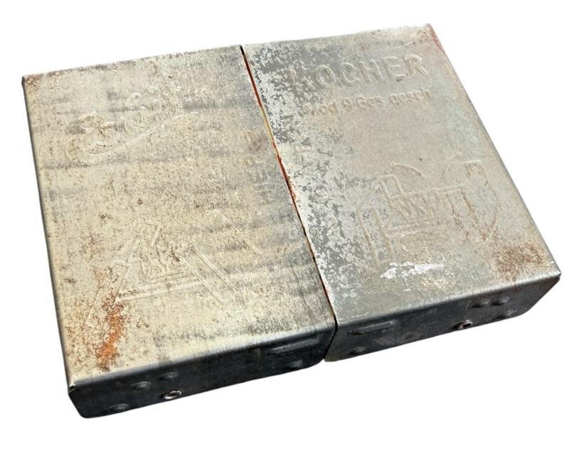 Wehrmacht Esbit Cooker with original Fuel Blok Packaging