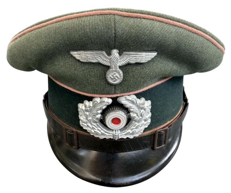 Wehrmacht Enlisted/NCO Panzer Schirrmutze (Visor)