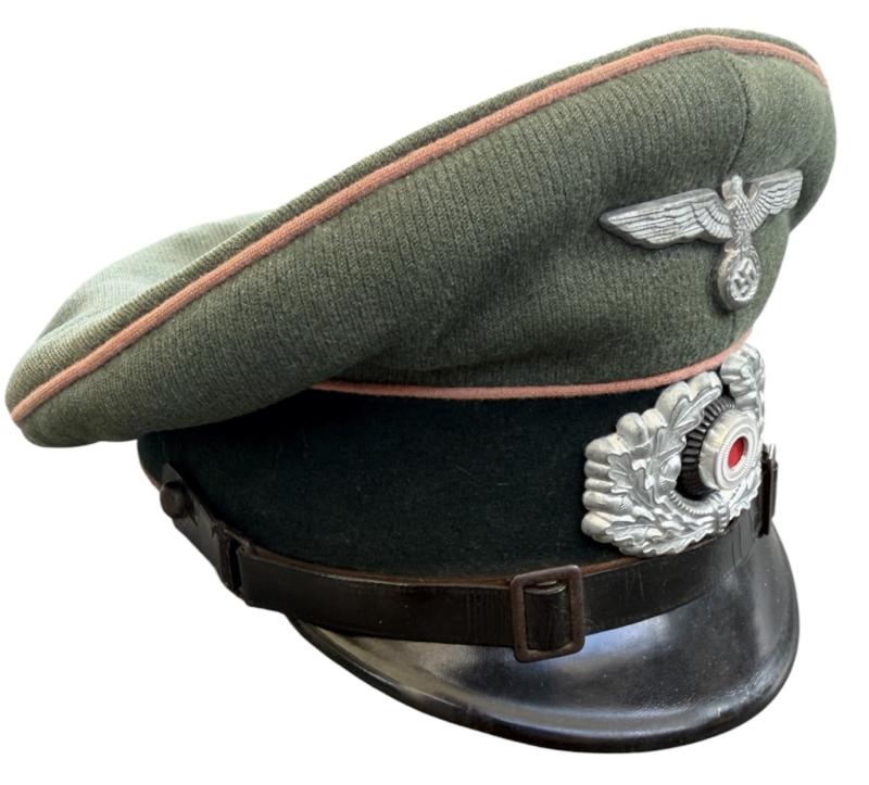 Wehrmacht Enlisted/NCO Panzer Schirrmutze (Visor)