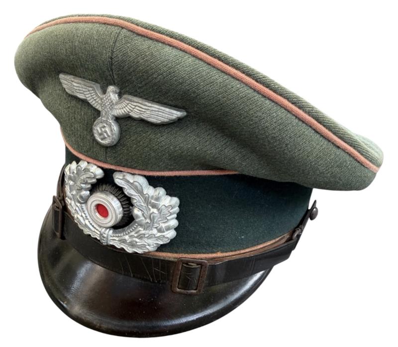 Wehrmacht Enlisted/NCO Panzer Schirrmutze (Visor)