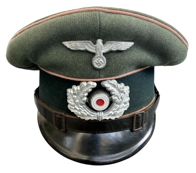 Wehrmacht Enlisted/NCO Panzer Schirrmutze (Visor)