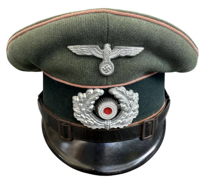 Wehrmacht Enlisted/NCO Panzer Schirrmutze (Visor)