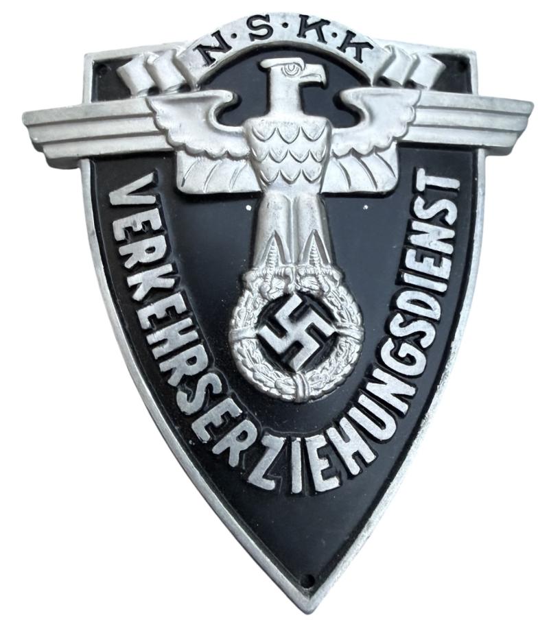 NSKK Verkehrserziehungsdienst aluminum Sleeve Shield