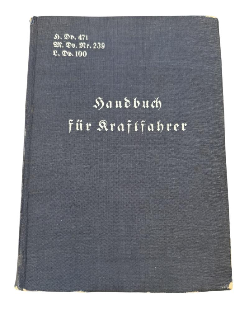 Wehrmacht Handbuch für Kraftfahrer