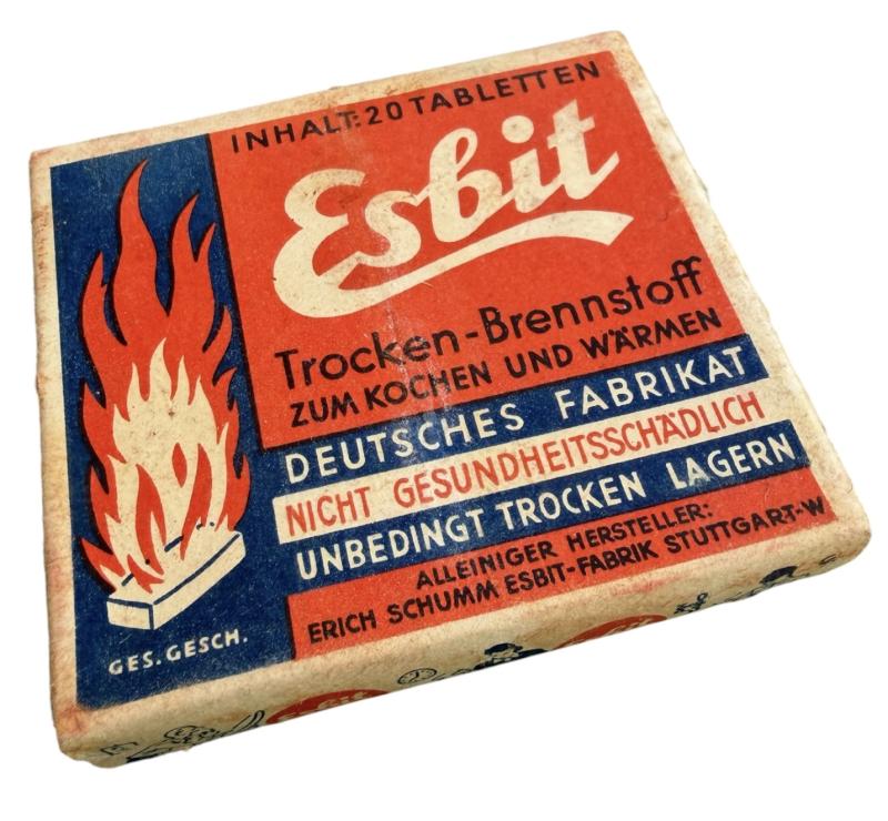 Wehrmacht Esbit Fuel Blok in Packaging