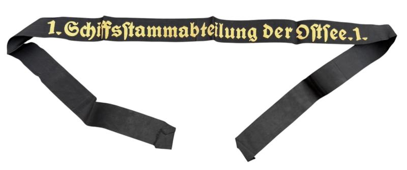 Kriegsmarine Tellermütze Ribbon (Duck Cap)