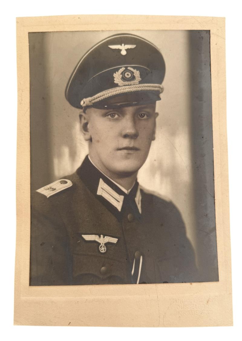 Portrait photograph Wehrmacht Infantry Officer