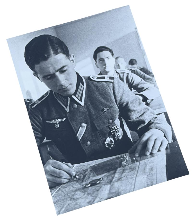 Very nice photograph of Wehrmacht NCO’s in training