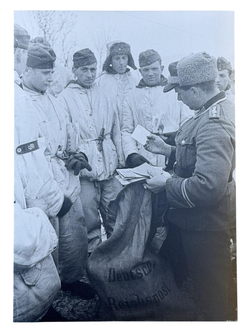 Very nice photograph of a GD Soldiers receiving Fieldpost