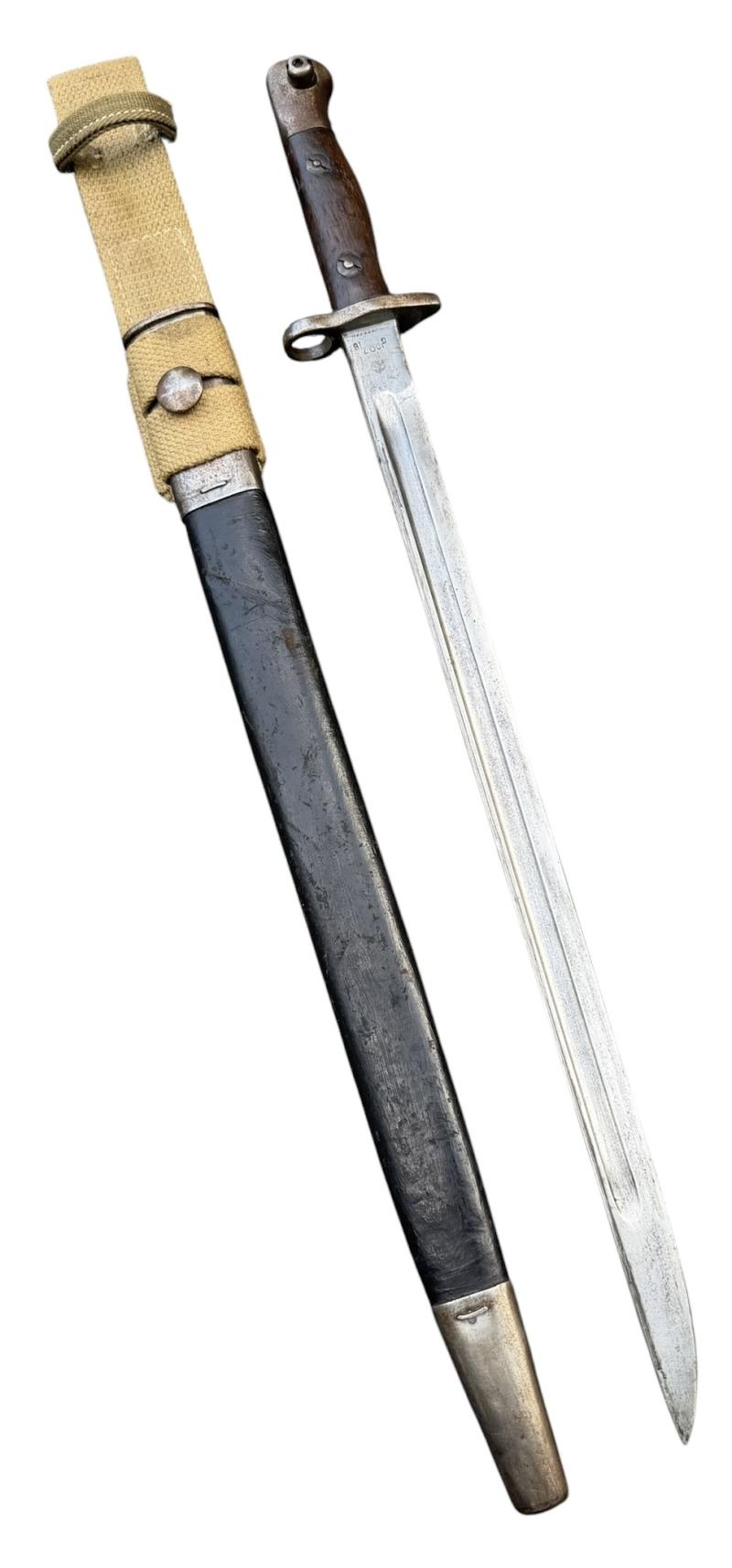 British WW1/WW2 Model 1907 Bayonet