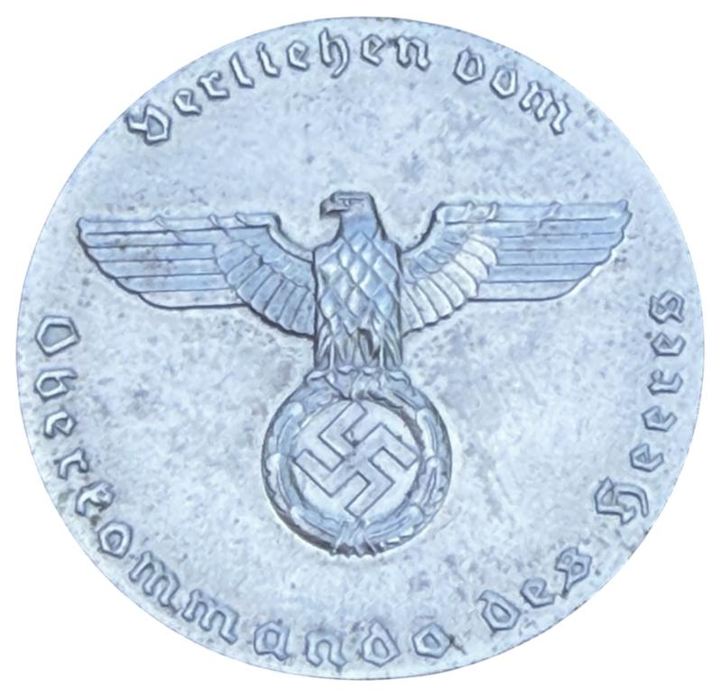 Wehrmacht Award Coin/Plaque in Case for Doghandlers