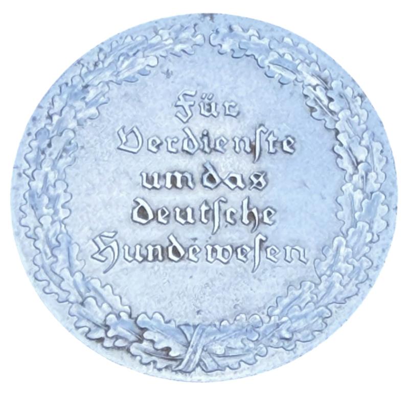 Wehrmacht Award Coin/Plaque in Case for Doghandlers