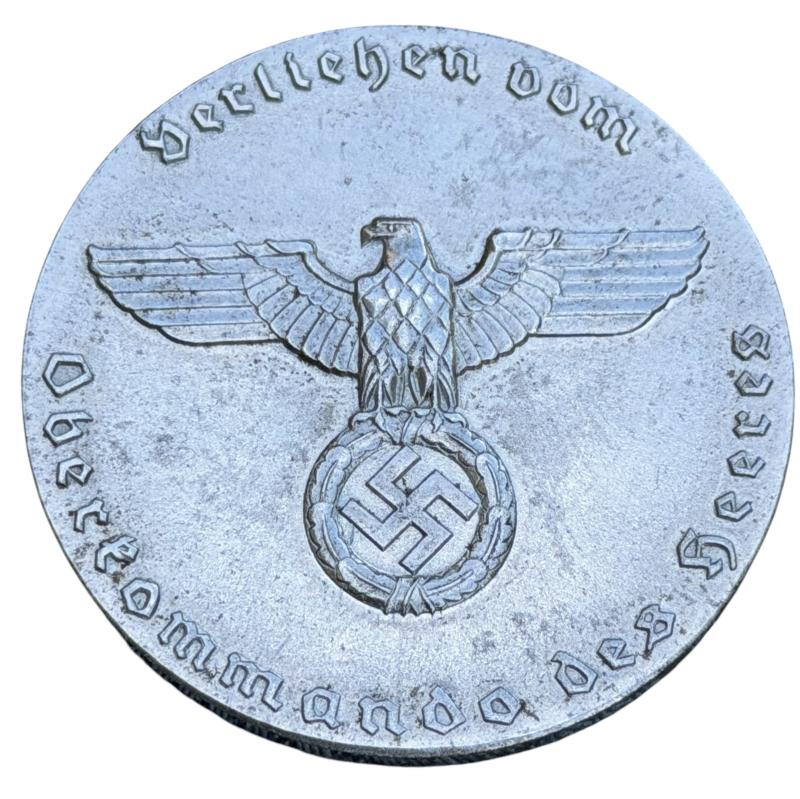 Wehrmacht Award Coin/Plaque in Case for Doghandlers