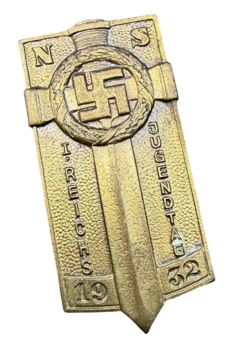 Hitler-Jugend Badge “1932” Reichs Jugendtag