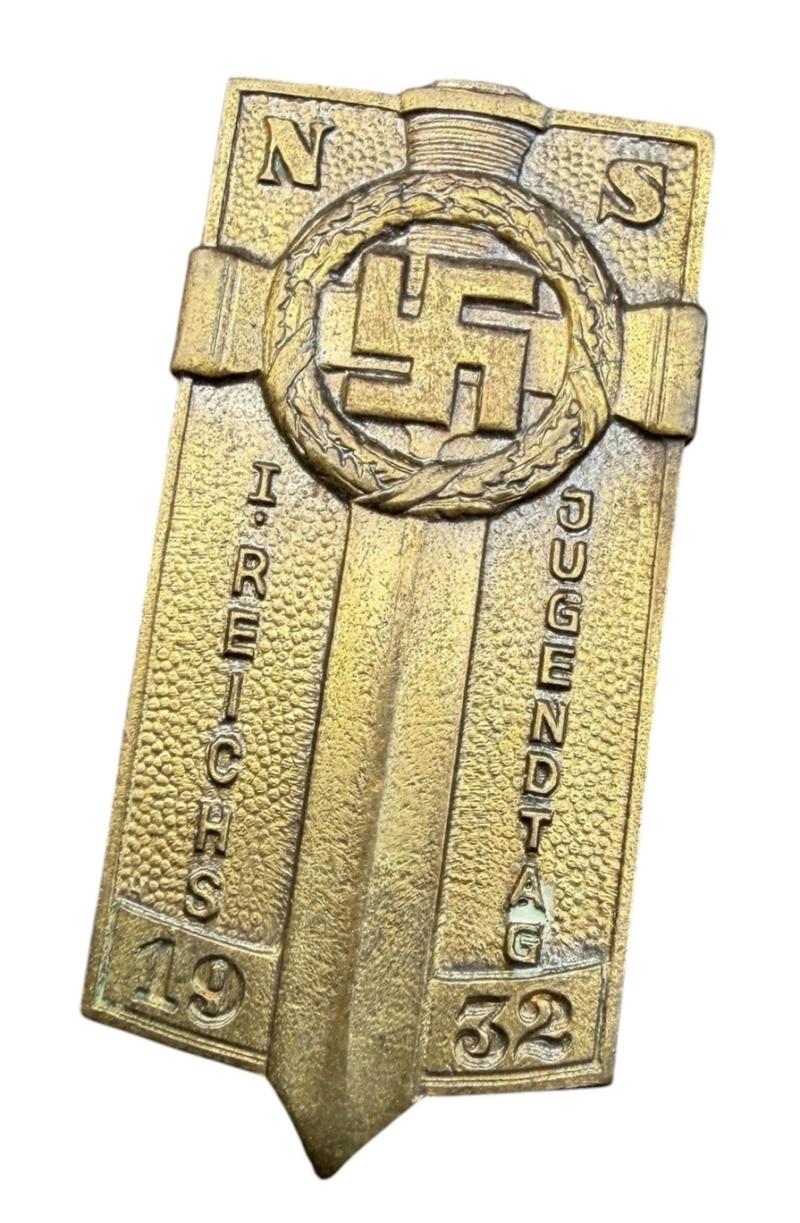 Hitler-Jugend Badge “1932” Reichs Jugendtag
