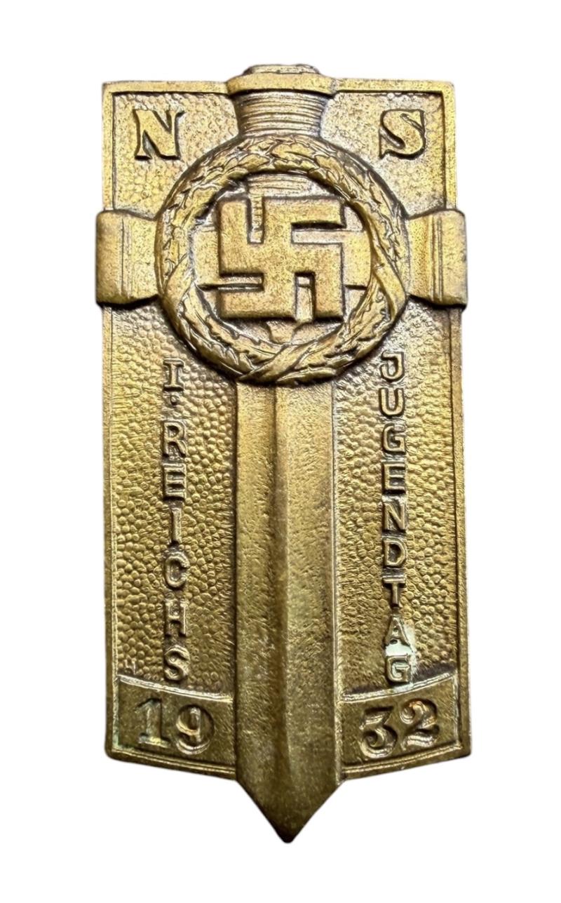 Hitler-Jugend Badge “1932” Reichs Jugendtag