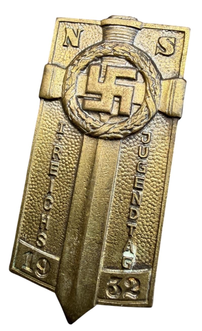Hitler-Jugend Badge “1932” Reichs Jugendtag