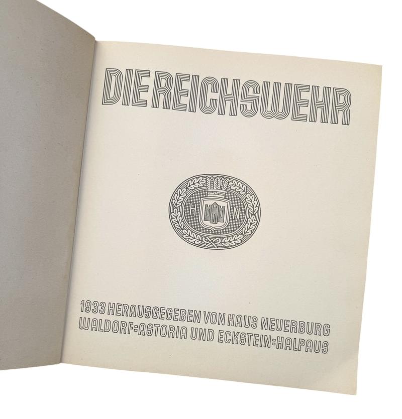 Third Reich Cigarette Album “Reichswehr”