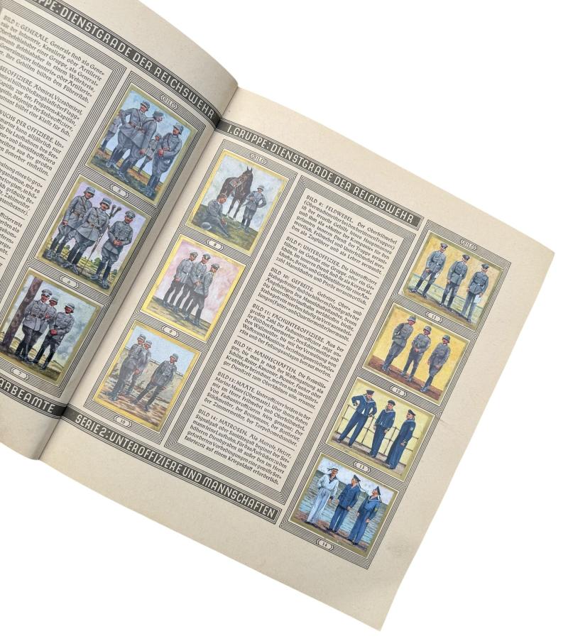 Third Reich Cigarette Album “Reichswehr”