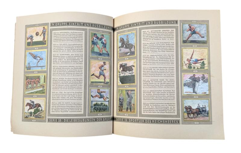 Third Reich Cigarette Album “Reichswehr”