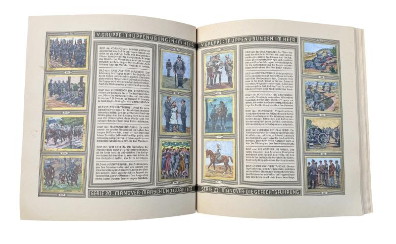 Third Reich Cigarette Album “Reichswehr”