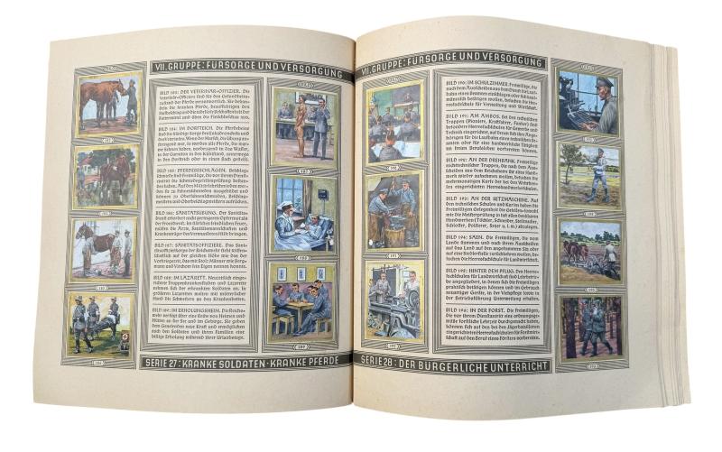 Third Reich Cigarette Album “Reichswehr”
