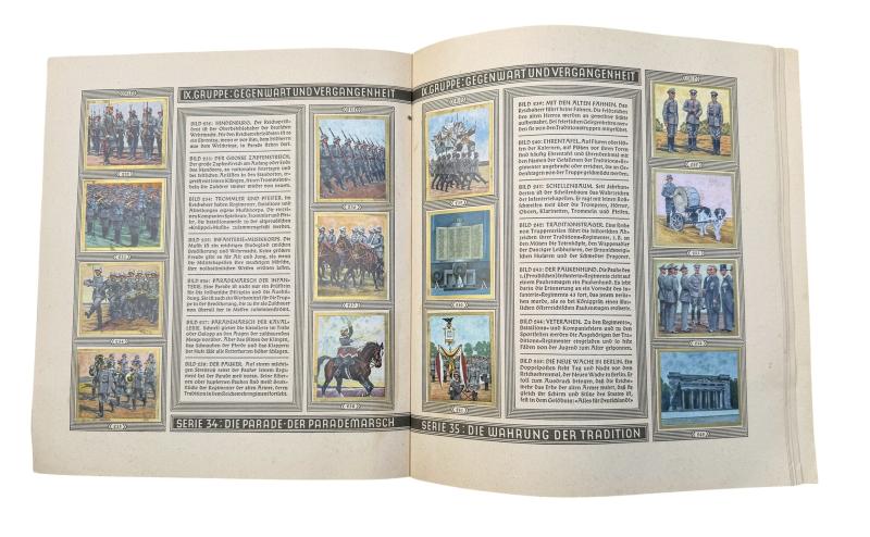 Third Reich Cigarette Album “Reichswehr”