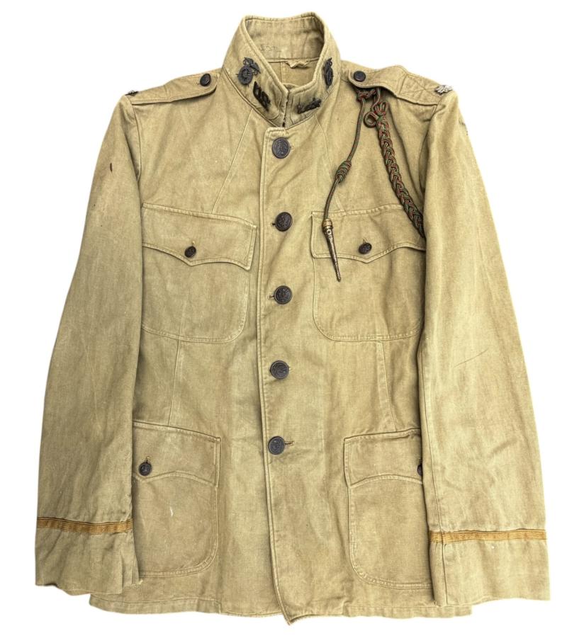 US WW1 kaki (summer) Officers Tunic