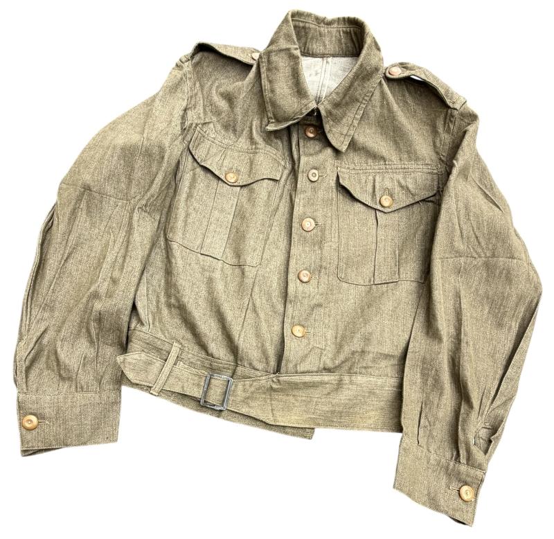 British WW2 Denim Battle Dress tunic (39 Patern)