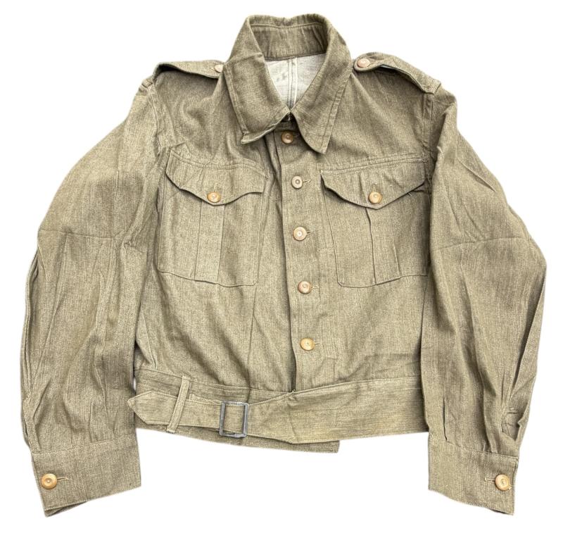British WW2 Denim Battle Dress tunic (39 Patern)