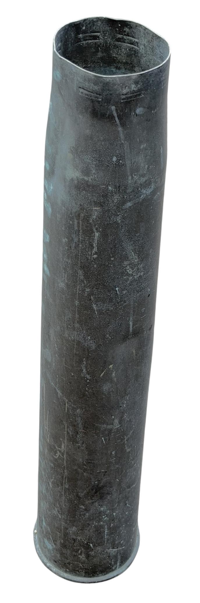 British WW2 QF 3.7-Inch AA Gun Brass Shell/Casing