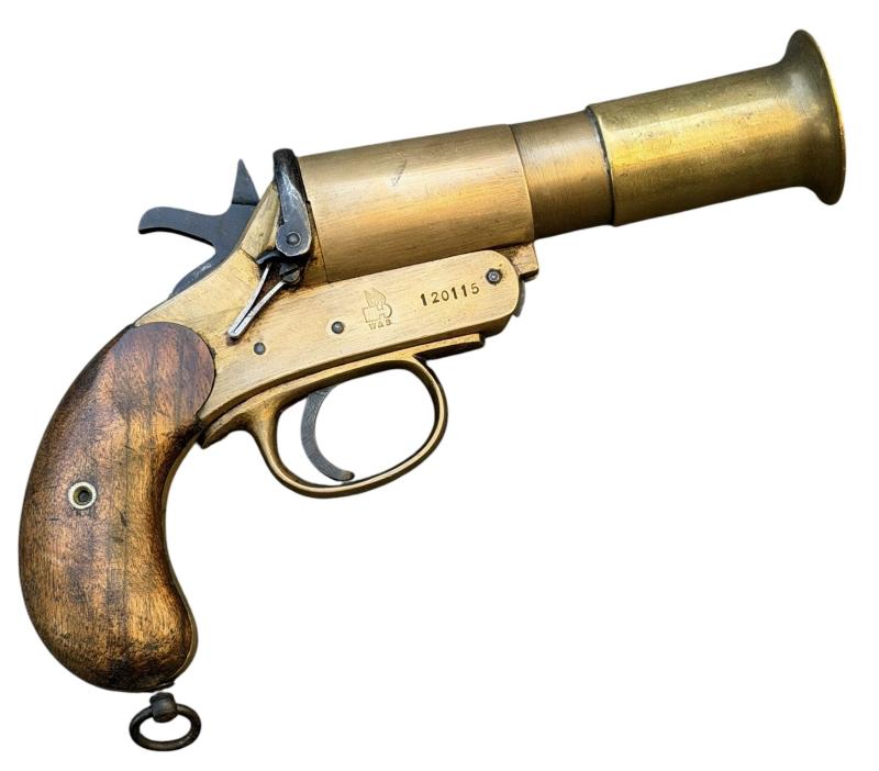 British WW1 Flare Gun (Pirate Barrel)