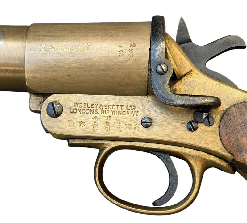British WW1 Flare Gun (Pirate Barrel)