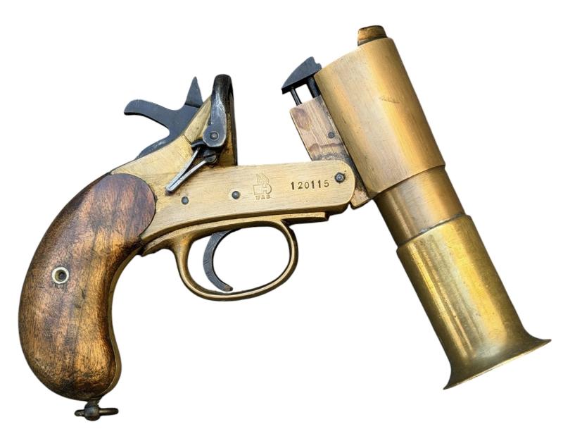 British WW1 Flare Gun (Pirate Barrel)